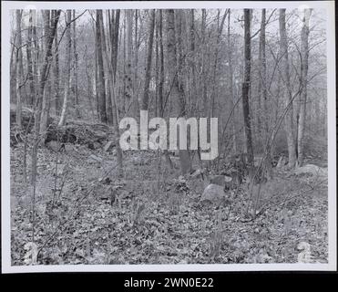 Deborah Sampson Rd. & Billings St., Mann's Mill. Deborah Sampson Rd. & Billings St., Mann's Mill Stockfoto