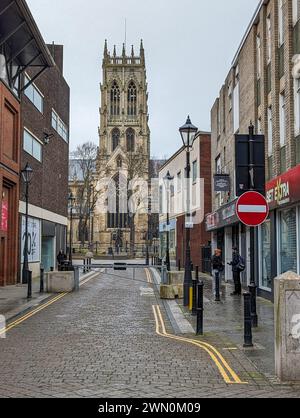 Die Münsterkirche St. George, Doncaster Stockfoto