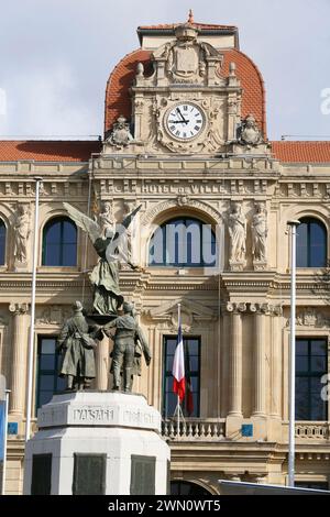 Cannes, Frankreich - 23. Mai 2014 - Hotel de ville von Cannes an der cote d'azur (Südfrankreich) Stockfoto