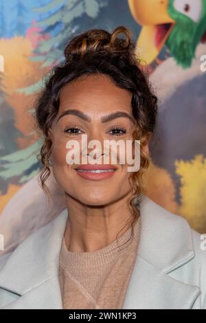 Gäste nehmen an der Migration UK Gala Screening in Vue, Leicester Square Teil mit: Zoe Birkett Where: London, United Kingdom Wann: 28 Jan 2024 Credit: Phil Lewis/WENN Stockfoto