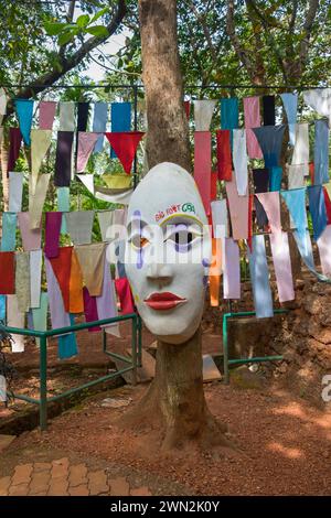 Angestammte Goa. Kulturmuseum im Freien. Loutolim Salcete Goa Indien Stockfoto