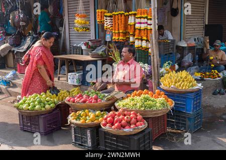 Colaba Market Mumbai Bombay Maharashtra Indien Stockfoto