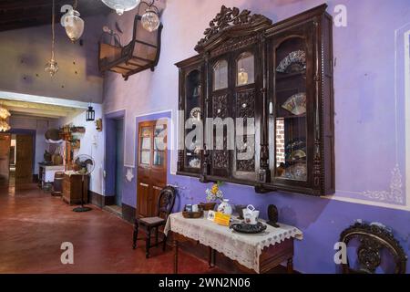 Casa Araujo Alvares portugiesisches Herrenhaus Museum Loutolim Salcete Goa Indien Stockfoto