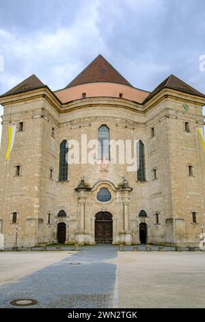 Basilika St. Martin, Klosterkirche der ehemaligen Benediktinerabtei Wiblingen, Ulm, Baden-Württemberg. Stockfoto