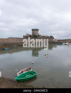 Die Festung Socoa, Pyrénées-Atlantiques, Frankreich Stockfoto