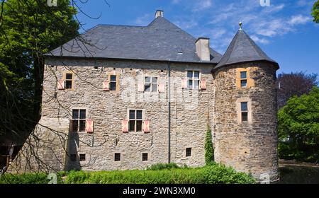 Wasserschloss, Kemnade Haus, Ruhrtal, Hattingen, NRW, Nordrhein-Westfalen, Deutschland, Europa Stockfoto