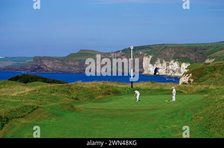 Royal Portrush Golf Club, Portrush, North Coast, Causeway Coast, County Antrim, Nordirland Stockfoto