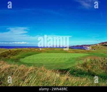 Royal Portrush Golf Club, Portrush, North Coast, Causeway Coast, County Antrim, Nordirland Stockfoto