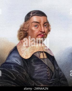 Mildmay Fane 2. Earl of Westmorland und 9. Lord de Despenser um 1601 1602 - 1666 englischer Adliger, Politiker und Schriftsteller / Mildmay Fane 2nd E Stockfoto