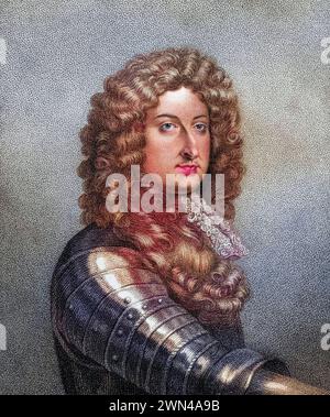 William Cavendish 1. Duke of Devonshire 1640 - 1707 englischer Soldat und Staatsmann / William Cavendish 1. Duke of Devonshire 1640 - 1707 englische Sprache Stockfoto