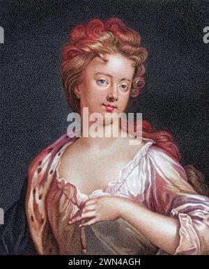 Sarah Jennings Herzogin von Marlborough alias Gräfin von Marlborough 1660 1744 / Sarah Jennings Herzogin von Marlborough alias Gräfin von Marlborough 166 Stockfoto