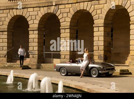 26/09/2023 *** „Ensana Buxton Crescent Hotel“ muss an jedem Ort gutgeschrieben werden, an dem dieses Foto verwendet wird*** RBW-Fotoshooting, Derbyshire. Alle Rechte vorbehalten: RKP Stockfoto