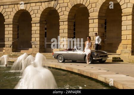 26/09/2023 *** „Ensana Buxton Crescent Hotel“ muss an jedem Ort gutgeschrieben werden, an dem dieses Foto verwendet wird*** RBW-Fotoshooting, Derbyshire. Alle Rechte vorbehalten: RKP Stockfoto