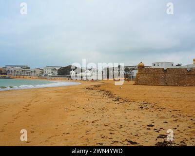 Strände von Andalusien, Costa de la Luz, Cadiz, Spanien Stockfoto