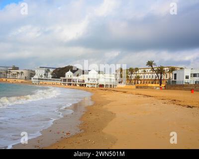 Strände von Andalusien, Costa de la Luz, Cadiz, Spanien Stockfoto