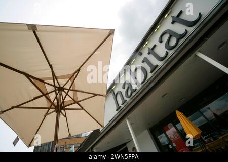 24/06/11 Habitat Store in Oxford heute... Argos Besitzer, Home Retail Group kauft die Marke Habitat und drei Flagship Stores, während die Kette in die Verwaltung geht Stockfoto