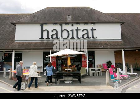 24/06/11 Habitat Store in Oxford heute... Argos Besitzer, Home Retail Group kauft die Marke Habitat und drei Flagship Stores, während die Kette in die Verwaltung geht Stockfoto