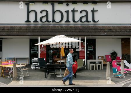 24/06/11 Habitat Store in Oxford heute... Argos Besitzer, Home Retail Group kauft die Marke Habitat und drei Flagship Stores, während die Kette in die Verwaltung geht Stockfoto