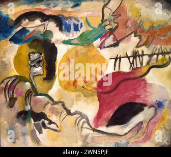 Kandinsky Wassily - Improvisation 27 (Garten der Liebe II) Stockfoto