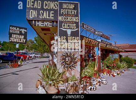 Straßenstand vor Las Vegas, Nevada. Stockfoto