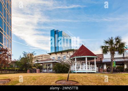 Landry's Restaurant in The Woodlands, Texas. Stockfoto