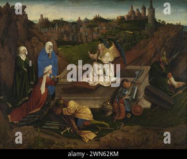 Van Eyck Jan - die drei marys am Grab (1425 35) Stockfoto