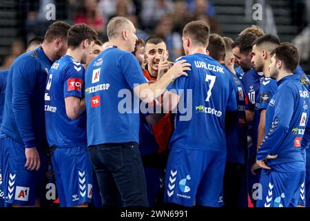 Zagreb, Kroatien. Februar 2024. Machineseeker EHF Champions League Gruppenspiel zwischen dem HC Zagreb und Paris Saint-Germain Handball in der Arena Zagreb, Kroatien am 29. Februar 2024. Quelle: Pixsell/Alamy Live News Stockfoto