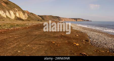 Horden Beach, County Durham Stockfoto