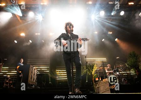 Laura Pergolizzi aka LP live in der Columbiahalle in Berlin Stockfoto