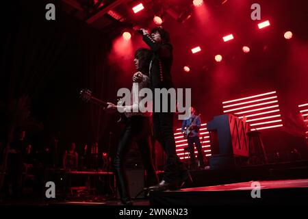 Laura Pergolizzi aka LP live in der Columbiahalle in Berlin Stockfoto