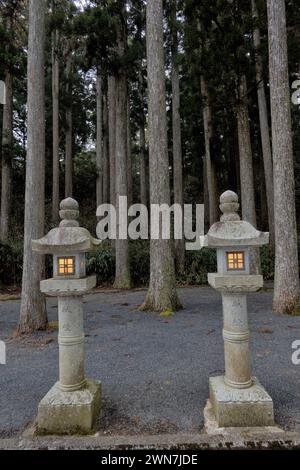 Eintritt zum Okunoin Friedhof, Mount Koya (Koyasan), Wakayama, Japan Stockfoto