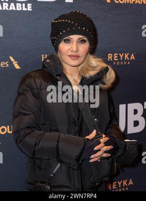 Orfeh besucht am 29. Februar 2024 die Eröffnungsnacht am Broadway für „Zweifel: A Parable“ im Todd Haimes Theatre in New York Stockfoto