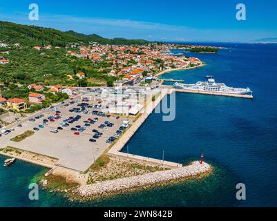 Preko, Insel Ugljan Stockfoto