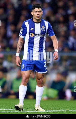 Francisco Evanilson de Lima während des UEFA Champions League-Spiels zwischen dem FC Porto und dem Arsenal FC am 21. Februar 2024 in Estadio do Dragao in Porto, Stockfoto