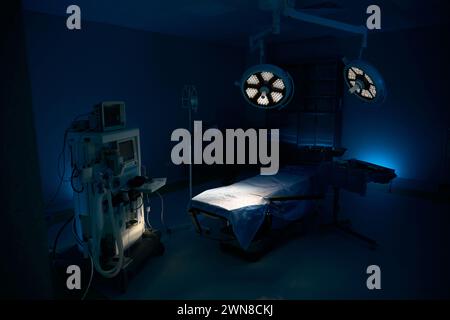 Chirurgischer Operationssaal in der modernen Klinik Stockfoto