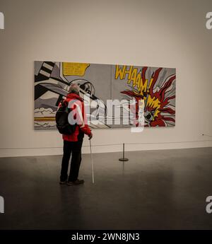 Die moderne Architektur der Tate Modern Art Gallery in London, Großbritannien, mit der Sammlung liechtensteinischer Kunst Stockfoto