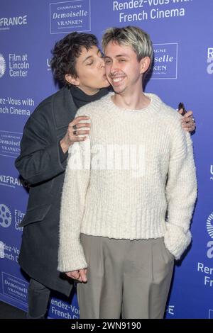 Marion Cotillard besucht am 29. Februar 2024 die 29. Rendez-Vous with French Cinema Showcase Opening Night im Walter Reade Theater in New York City, USA. (Foto von Thenews2/NurPhoto) Credit: NurPhoto SRL/Alamy Live News Stockfoto