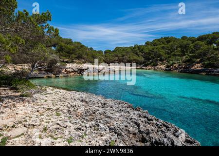 SA Barca Trencada, Stadtgebiet Santanyí, Mallorca, Balearen, Spanien Stockfoto