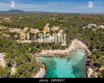 SA Barca Trencada, Stadtgebiet Santanyí, Mallorca, Balearen, Spanien Stockfoto