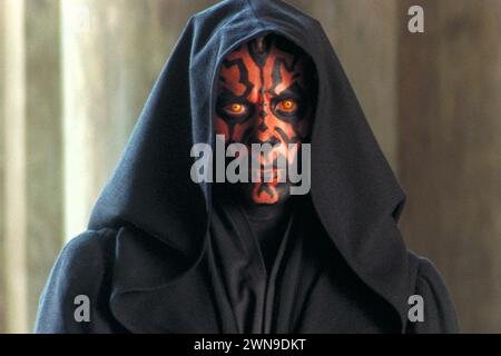 Darth Maul Star Wars The Phantom Menace Stockfoto