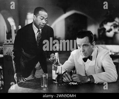 casablanca Humphrey Bogart & Dooley Wilson Stockfoto