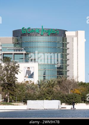 Valencia, Spanien; 28. Februar 2024: El Corte Ingles in Valencia Stockfoto