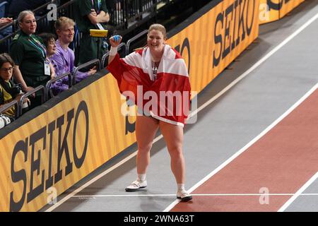 Glasgow, Großbritannien. März 202. Leichtathletik-Weltmeisterschaften in der Emirates Arena, Glasgow am Freitag, den 1. März 2024. (Foto: Pat Scaasi | MI News) Credit: MI News & Sport /Alamy Live News Stockfoto