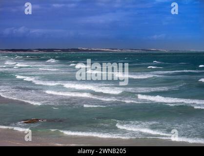 Arniston ist eine kleine Küstensiedlung an der Küste der Region Overberg in Südafrika Stockfoto