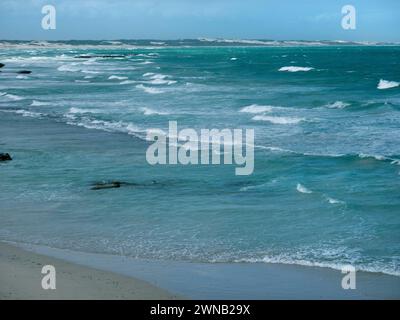 Arniston ist eine kleine Küstensiedlung an der Küste der Region Overberg in Südafrika Stockfoto