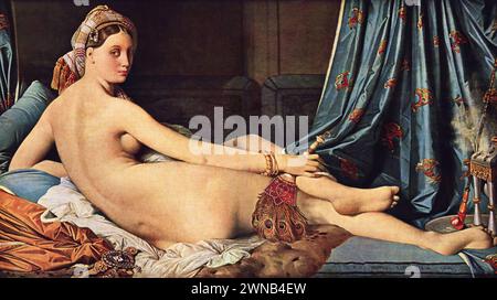 Ingre, Grande Odalisque Jean Auguste Dominique Ingres Stockfoto