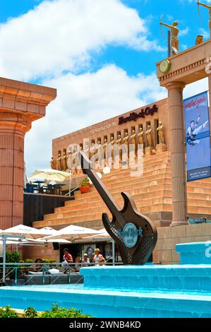 Hard Rock Cafe in Playa De Las Americas Stockfoto