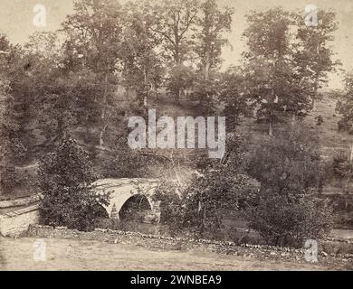 Maryland, Antietam Creek, Burnside Bridge gegenüber, September 1862 Stockfoto