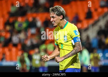 MENDOZA, ARGENTINIEN - 24. MAI: Marlon Gomes aus Brasilien feiert sein Tor beim Spiel zwischen Brasilien und Domi der FIFA U20-Weltmeisterschaft Argentinien 2023 Stockfoto