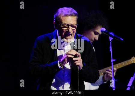 März 2024, Rom, Italien, Italien: GegÃ Telesforo auf der Bühne des Auditoriums Parco della Musica während des Live-Auftritts „Big Mama Legacy“ (Bild: © Roberto Bettacchi/Pacific Press via ZUMA Press Wire) NUR ZUR REDAKTIONELLEN VERWENDUNG! Nicht für kommerzielle ZWECKE! Stockfoto